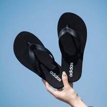 Adidas Adidas Adidas Herrenschuhe Damenschuhe 2025 Sommer neue einfache Basic Sport Casual Sandalen Strandschuhe Flip-Flops JR1152