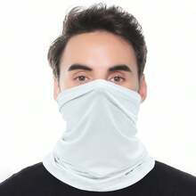 Sun Protective Anti UV Breathable Neck Gaiter For Summer Outdoor Activities, Ice-Silk Sun Protection Neck Gaiter For Motorcycle And Bicycle, Sports Magic Headscarf Riding Face Mask 1PC Ski Mask - Multicolor - View 7