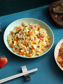 1/4/8 piezas Platos de plástico para cena/ensalada, para camping/restaurante/cocina, aptos para lavavajillas