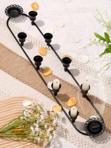 1 Stück/2 Stücke Nordischer, kreativer Räucherstäbchenhalter, geometrischer zylindrischer, langstieliger Räucherstäbchenhalter, Gewürzklammer, Wohnzimmer Heimdekoration, Feiertags Räucherstäbchenhalter