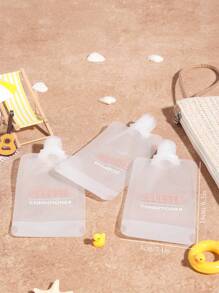 7 pièces Sac de bain de voyage personnalisé, ensemble de voyage personnalisé, ensemble de voyage/vacances, portable, gain de place, cadeaux de vacances