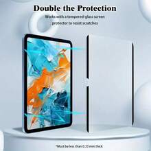 Reusable Washable Magnetic Paper Feel Screen Protector 1 Pack, Removable Anti Scratch Anti Glare Anti Fingerprint High Transparency, Apple Pencil Friendly Smooth Writing For Drawing Office, Bubble Free Easy Install, Fit All Gen Air Pro Mini All Sizes, Tablet Accessories - 1pc - View 9