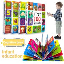 4 Different Styles Of Children's Enlightenment English Books Are Rich In Content And Bright Colors, Which Can Improve Children's Cognition And Exercise Children's Brain Christmas,Thanksgiving,New Years "S Gifts,Back To School