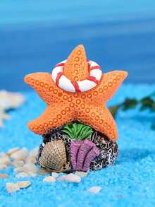 6件装新款仿珊瑚水族箱鱼缸小摆件迷你礼物装饰八宝鱼DIY饰品