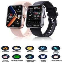 F57L Smartwatch 1.91 High-Definition IPS Large Screen Waterproof Heart Rate, Blood Pressure, Blood Oxygen - Multicolor - View 3