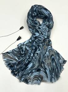 Nouveau châle à franges respirant, écharpe élégante et brillante à pois dorés pour femmes, grande écharpe légère pour le printemps/été pour l'extérieur, la plage, foulard polyvalent pour la tête