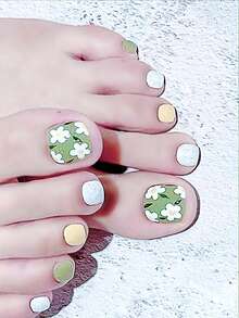 1 Tờ 22 Miếng Dán Móng Chân Dạng Gel Ngọt Ngào Không Cần Nướng, Miếng Dán Nghệ Thuật Làm Móng, Miếng Dán Móng Tay Và Decal Cho Bàn Chân, Dải Sơn Móng Tay Tự Làm, Hoa Xanh Đậm Hoặc Xanh Lá Cây Đậm Có Màu Sắc Nổi Bật Và Đèn Nhấp Nháy, Miếng Dán Móng Tay 3D Tự Dính, Chống Thấm Nước Và Bền Lâu, Nhiều Thiết Kế, Miếng Dán Làm Móng Phủ Toàn Bộ, Bộ Trang Trí Làm Móng Thích Hợp Cho Cả Nam Và Nữ, Dễ Sử Dụng, Hẹn Hò, Tiệc Tùng Và Sự Kiện - Màu xanh lá cây đậm - Xem 3