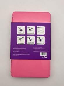 Ondine 5-Piece/1 Box Eyelash Kit: Eyelash Book, Eyelash Brush, Tweezers, Glue, Remover Liquid, 30D 40D 50D 60D 80D 100D Faux Mink False Eyelashes, D Curl Mixed Length 8-16mm, 600 Clusters/590 Clusters Per Box, Natural Fluffy Cluster, Plant-Based Squalane, Reusable DIY Eyelash Extension Kit, Suitable For Beginners