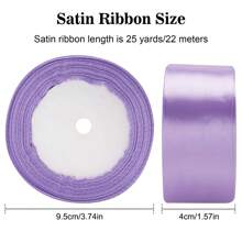 Light Purple 4cm Satin Ribbon Bow Hair Clips, For Cake Decorating, Crafting & Gift Wrapping, Ideal For Birthdays, Weddings, Parties & Holiday Gifts For Women Suitable For Birthdays, Weddings, Bachelorette Parties, Birthday Decorations, Graduations, Parties, Gift Boxes. Suitable For Women's Birthday Gifts, Mother's Day, St. Patrick's Day, Thanksgiving,Valentine's Day, And Teacher's Day.