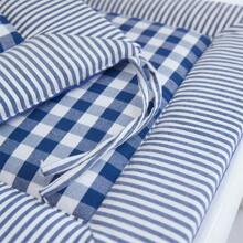 All Season Linen-Like Breathable Chair Pad, Office/Dining/Student Seat Cushion