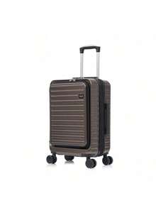 19inch 24*35*52 9kg →Scalable→29*35*52 11kgASSODA High Quality Front Opening Suitcase,Side Opening Travel Suitcase,Wheeled Suitcase - Cà phê nâu - Xem 1