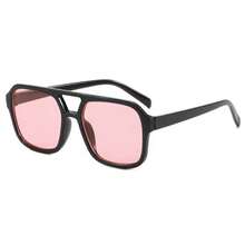 1pc Retro Classic Double Bridge Personalized Large Frame Fashion Glasses For Outdoor Travel Beach Accessories For Women Glasses Shades Basics Fall Winter Women Outfits Clothes Business Casual Gifts Fashion Glasses For Women Ladies Shades Beach Accessories Vintage Y2k Spring Summer Bright Colors For Summer Beach Vacation, Outdoor, Travel