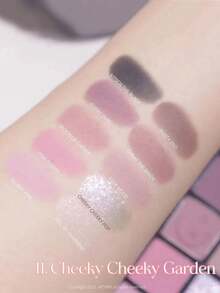 Rom&nd Romand Better Than Palette 11 CHEEKY CHEEKY Eyeshadow Palette, Natural Daily Tones, Easy To Blend, Vivid Colors, Velvet Texture, Matte And Shimmer Finishes, High Pigmentation, Long-Lasting, Korean Cosmetics, K-Beauty, 8.5g/0.3oz - 11 CHEEKY CHEEKY GARDEN - 查看 2