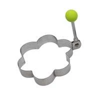 1-10 件不锈钢鸡蛋烹饪圈，E 鸡蛋模具形状：心形、花朵、熊形、大象、苹果形、马形、鸡形、星形、老鼠形、圆形，适用于厨房早餐