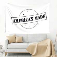 Tapiz de pared horizontal de 40x60 pulgadas hecho en Estados Unidos 100% poliéster, ideal para decoración de sala de estar, dormitorio, dormitorio, estilo bohemio, decoración del hogar - Negro - Ver 3