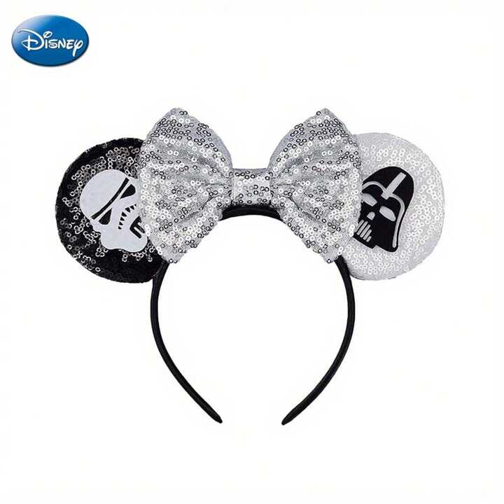 Disney glitter hairband 5個セット❤️ Cute Lilo & Stitch Ears Headbands For Kids Disney Angel Hair