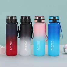 PC 500ml/1000ml Plastic Graduated Water Bottle - Outdoor Sports Water Bottle - Pure Drinking Water Bottle - Leak-Proof, Easy To Carry - Suitable For Fitness Gyms And Outdoor Hiking Trips