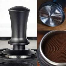 1 juego de 51/53/58mm Espresso Coffee Tamper Kit, 4/8 piezas, incluye Espresso Tamper, Anillo de dosificación magnético de metal, Estera para tamizar y Distribuidor de Pin, Base espiral de acero inoxidable con presión ajustable, adecuado para entusiastas del café en negocios y en el hogar, manualidades, fiestas, oficina y vuelta al cole