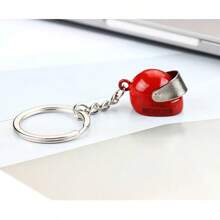 1PC Custom Initial Name Motorcycle Helmet Keyring, Mini Motorbike Helmet Keychain, Personalized Biker Key Ring, Gift For Motorcycle Riders Dad,Multi-Functional,Durable,Ornamental,Reusable,Exquisite,Stylish,High-Quality,Colorful,Modern,Custom,Personalized,Unique