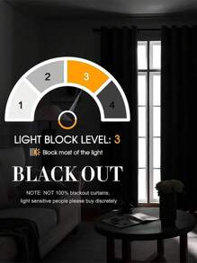 Cortinas opacas (media luna), aislamiento de calor, adecuadas para sala de estar, dormitorio, cocina o baño