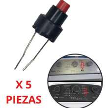 5 interruptores impermeables para lavadora, adecuados para el interruptor impermeable de la lavadora Whirlpool. - Negro - Ver 5