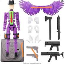 3D打印个性化T13可动人偶配件，第13个假人T13多关节可动收藏家桌面装饰玩具 - 彩色 - 查看 7