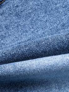 Adjustable Strap Cute Little Girls Fashion Versatile Elastic Denim Suspender Skirt, All Season - Light Wash - View 10