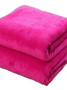 SOFT BLANKET SOFA OR DOUBLE BED - PLAIN - EXTRA SOFT 2.00 X 1.80m - Màu Hồng Tươi - Xem 2