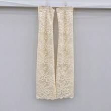 1pc Summer Lace Arm Sleeve Cover UV Protection Cuff, Women Scar Concealer, Breathable Mesh Hole Sun Block Arm Sleeve