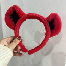 1 Set Lion Costume Including: Lion Ear Headband, Lion Tail, Nose, Bow Tie, Skirt, Gloves, Hair Hoop, Hair Scrunchie, Headband - Multicolor - View 10