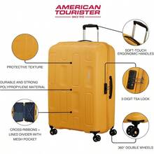 Ellipso Spinner L Case 79 Cm 104 L Yellow Banana Cream