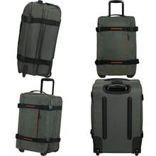 Urban Track Travel Bag With 2 Wheels 55 Cm 55 L Green Dark Khaki - Green(DarkKhaki) - View 1