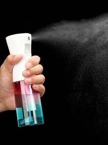 1pc Hairdressing Spray Bottle 5ml/200ML/300ML High-Pressure Continuous Gradient Color Automatic Air Pressure Ultra-Fine Spray Bottle (Note: Slight Color Variations May Occur Due To Production Batches.) - Multicolor - View 2