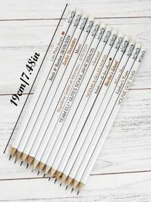 1/5/10/20/50/100 szt. spersonalizowanych grawerowanych ołówków, spersonalizowanych ołówków tekstowych, spersonalizowanych ołówków, upominków ślubnych, spersonalizowanych zmazywalnych ołówków dla dzieci, ołówków do szkicowania z gumką, ołówków wielokrotnego użytku, koloru drewna, białego, vintage, spersonalizowanych, unikatowych, prezentów dla niego, prezentów dla niej, rodziny, przyjaciół, dzieci, studentów, pracowników, klientów, firm/pracy/biura, powrotu do szkoły, artykułów szkolnych, powrotu do szkoły, prezentów do szkoły, do biura, do szkoły, do klasy, prezentów dla nauczycieli, na uniwersytet, dla kolegi, do akademika, dla nauczyciela, dla chłopców i dziewcząt, dla nastolatków, uczniów szkół średnich, uczniów szkół średnich, uczniów szkół średnich, studentów, uniwersytetów Studenci, pierwszoroczniacy, drugoroczniacy, studenci młodszych klas, wielofunkcyjne, ozdobne, wielokrotnego użytku, nowoczesne, kolorowe, urocze, zabytkowe, kreskówkowe, kawaii, niestandardowe, spersonalizowan