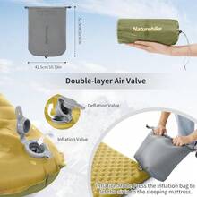 Ultralight Self-Inflating Sleeping Pad Inflatable Camping Mat 3.5 R Durable Portable Sleeping Pad Sleeping Air Mattress For Trekking Hiking Mountaineering Backpacking Outdoor - 1 - View 7