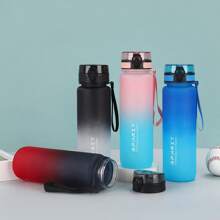 PC 500ml/1000ml Plastic Graduated Water Bottle - Outdoor Sports Water Bottle - Pure Drinking Water Bottle - Leak-Proof, Easy To Carry - Suitable For Fitness Gyms And Outdoor Hiking Trips