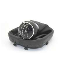 5/6 Speed Gaiter Boot Cover Gear Shift Knob For VW Touran Caddy MK2 2003 2004 2005 2006 2007 2008 2009 2011 2012 2013 2014 2015