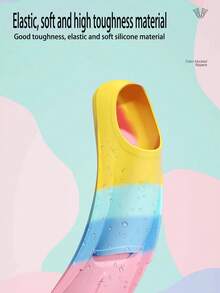 Floating Swim Fins - Training Fins For All Ages - Improves Kicking Technique And Body Position, Beach Essentials, Beach Accessories, Pool Float - Orange - View 4