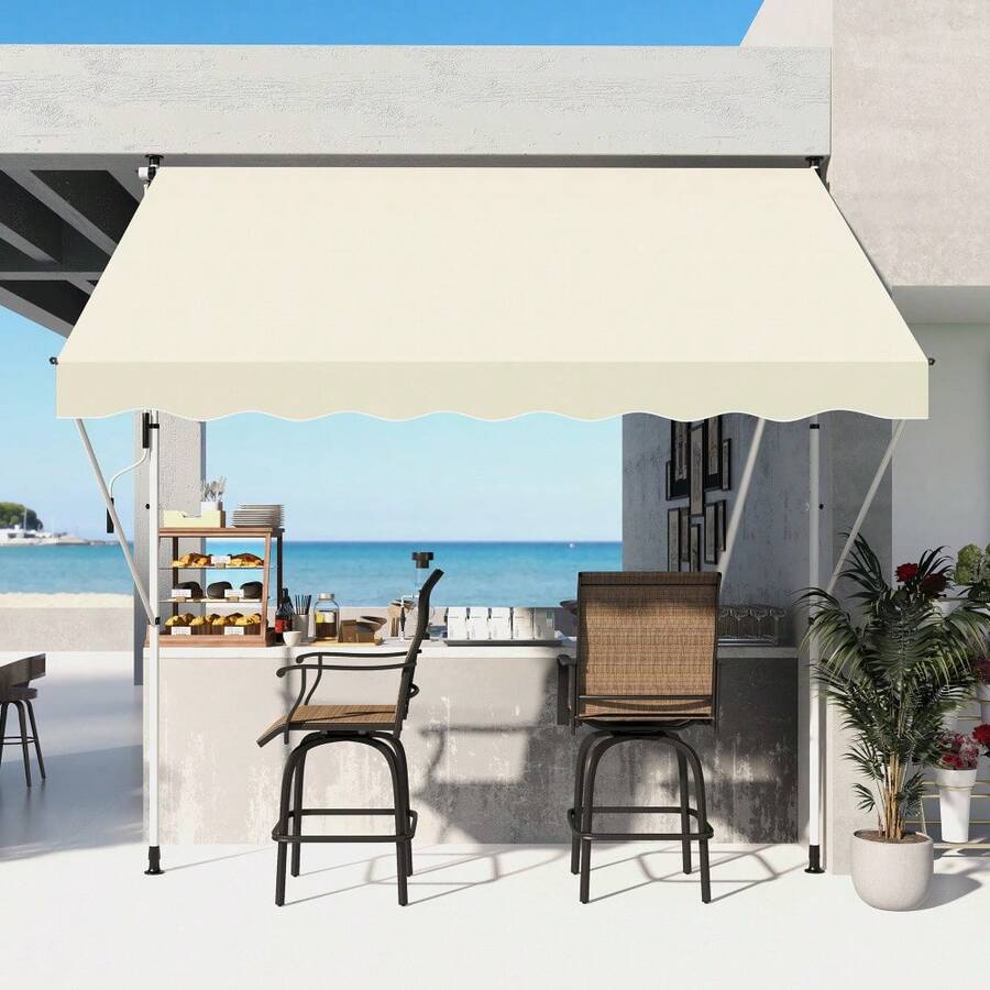 Patio Furniture - Beige - View 1