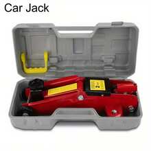 2 Ton Tonne Hydraulic Trolley Floor Jack With Plastic Storage Carry Case Car Van - Red - View 10