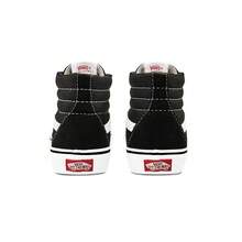 男女中大童鞋SK8-Hi复古时尚拼接撞色高帮运动鞋运动休闲鞋VN000D5F6BT - 黑與白 - 查看 3
