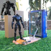 18cm Posable Mecha Toy Model, Pacific War Mecha, Galaxy Precision Assembly Model, Cool Mecha Figurine, Mecha Assembly Model Toy, Desktop Display Model, Collectible Mecha Exhibition Model, Mecha Action Figure Model (Random Support Color) - Multicolor - View 6