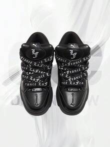 Puma LaMelo Ball LaFrancé Amour – Men's Lifestyle Sneakers – Shoes For Man -Vintage-Spring & Summer-Inspired Running Shoes, Shock-Absorbing Comfort, Gym To Streetwear Casual Wear-Mother's Day Gifts-Father's Day Gift–311335 01 - màu đen - Xem 3
