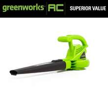 Greenworks 9 Amp (170 Cfm /180 Mph) Corded Electric Leaf Blower 2401502 - default - View 3