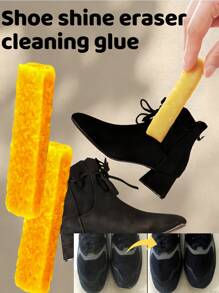Shoe Cleaner Eraser, Cleaning Rubber For Suede, Nubuck, Microfiber, Nappa Leather, Small White Sneakers