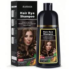 Champú tinte de cabello unisex Meidu de 16.9 oz/500ml color borgoña/borgoña oscuro, cubre canas, tinte instantáneo de cabello, tinte de cabello 3 en 1 de larga duración, tinte de cabello semipermanente - 04 - Ver 7