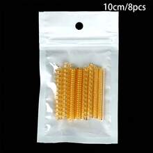 4/8/12pcs Golden Ring Size Adjuster Set, Flexible Invisible Spiral Tightener Adjusters For Loose Rings, Perfect For Weddings And Outdoor Activities, Fits All Sizes - Ring Size Adjuster - View 18