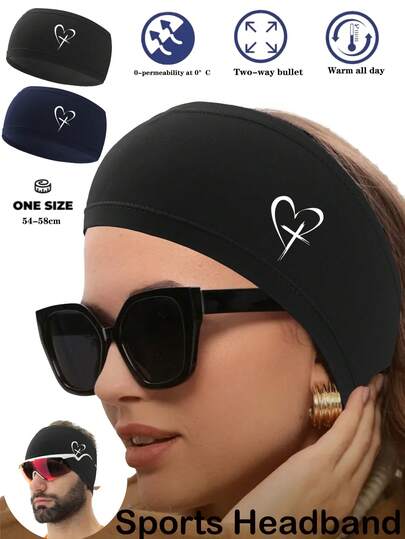 Seamless Sports Headband - 3D Knitted Sweat-Wicking Sports Headband, 4-Way Breathable Technology - Breathable Fitness Headband, Suitable For Running, Tennis, Yoga And Gym. Non-Slip Yoga Headband, Women's Headband, Sweat-Absorbing Headband. Unisex Seamless Sports Headband - Non-Slip Wide Yoga Headband, 4-Way Breathable Sweat-Wicking - Ideal Sports Headband For Running, Tennis, Gym And Fitness.