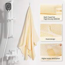 Towels - White - View 4