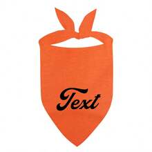 Customizable Pet Bibs, Dog Bandanas, Cat Scarves - Choose Name, Text, Fonts, Colors - Personalized Accessories With Diverse Options - Multicolor - View 19